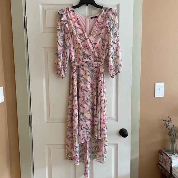 Tommy Hilfiger Spring Pink Floral Dress - Picture 1 of 9